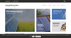Desktop Screenshot of energeticasolareroma.com