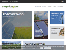 Tablet Screenshot of energeticasolareroma.com